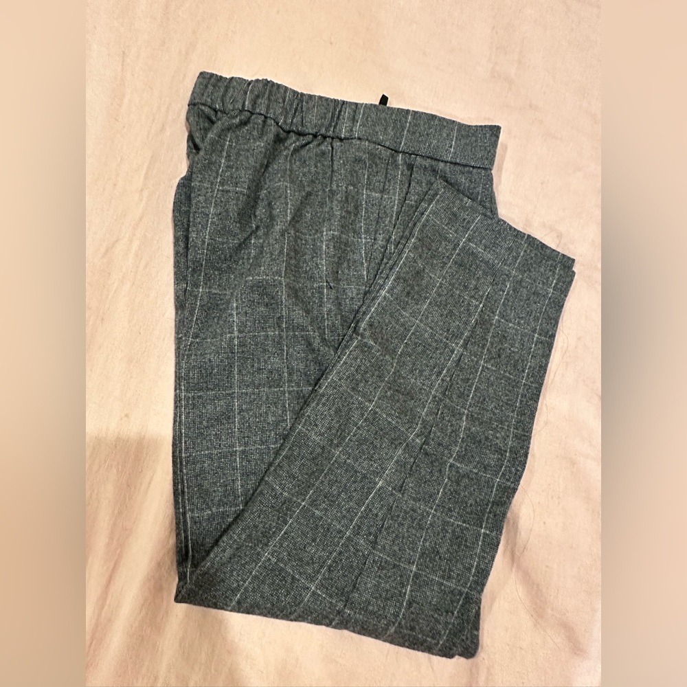 ARITZIA Babaton Women Plaid Tan Pants